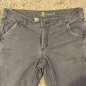 Carhartt Women's Gray Original Fit Jeans